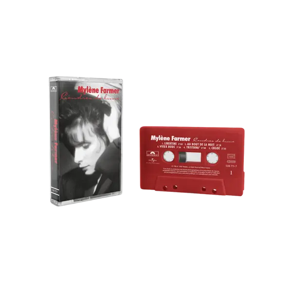 Mylène Farmer - Cendres de lune - Cassette Couleur