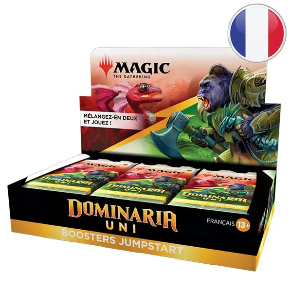 Magic the Gathering - Boite de 18 Boosters Jumpstart - Dominaria Uni en Français - Neuf sous blister