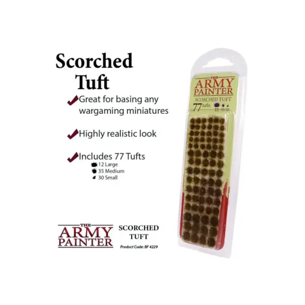 Army Painter - Herbes Synthétiques - Scorched Tuft