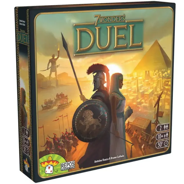 7 Wonders Duel : Jeu de base et Extensions disponibles