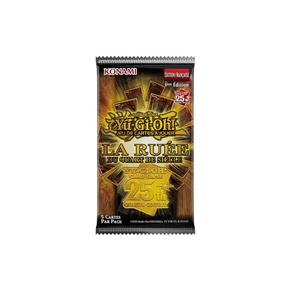 YU-GI-OH! Booster - La Ruée du Quart de Siècle (Blister cartonné)