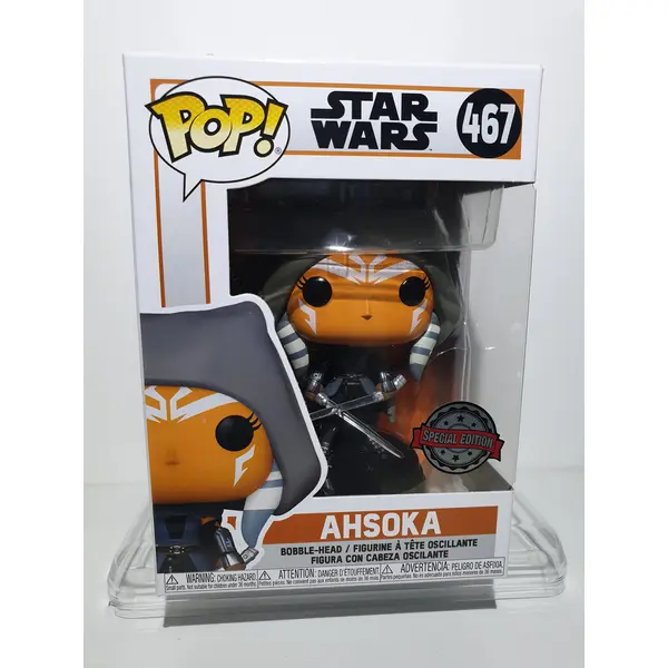 FUNKO POP 467 - STAR WARS - THE MANDALORIAN - AHSOKA - SPECIAL EDITION - OCCASION