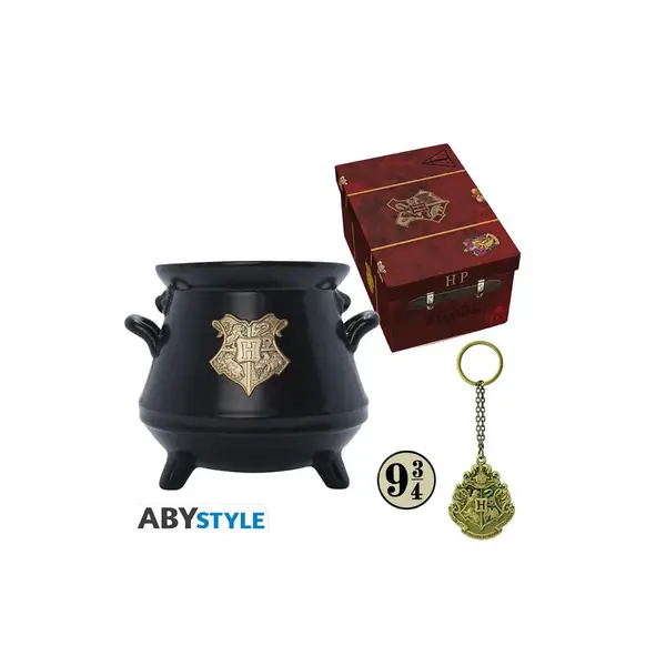 Harry Potter - Pack Premium Mug + Porte-clés + Pin's