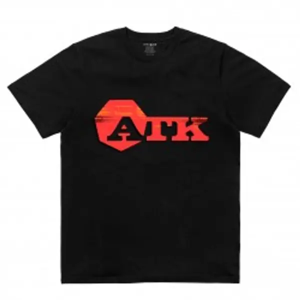 ATK T-Shirt Noir Logo Rouge - Addictive Store