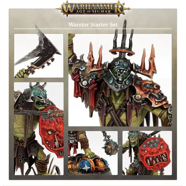 Warhammer Age of Sigmar - Set d'Initiation Guerrier - Neuf