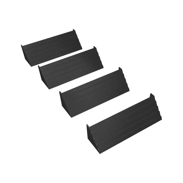 FELDHERR 4 supports pour cartes de jeu - 4 rangs en gradins