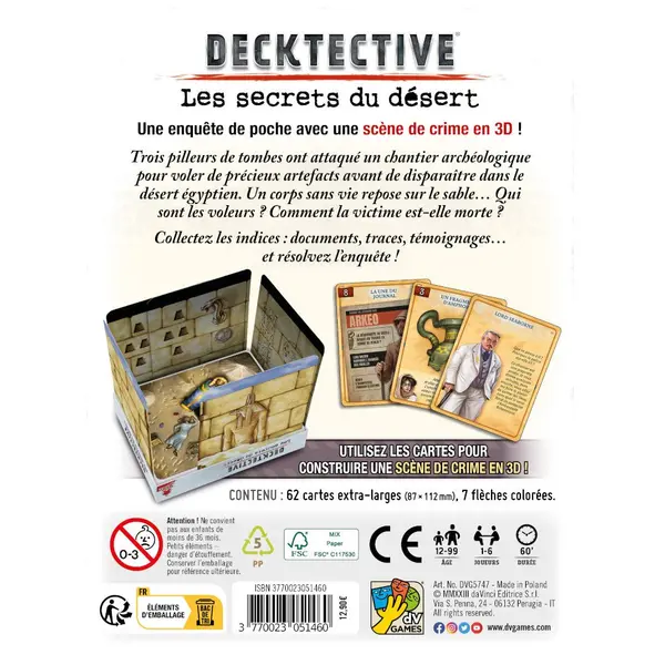 Decktective - Les Secrets du Désert