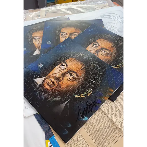 Serge Gainsbourg - Best of Collection C215 - Vinyle bleu (édition dédicacée & limitée)