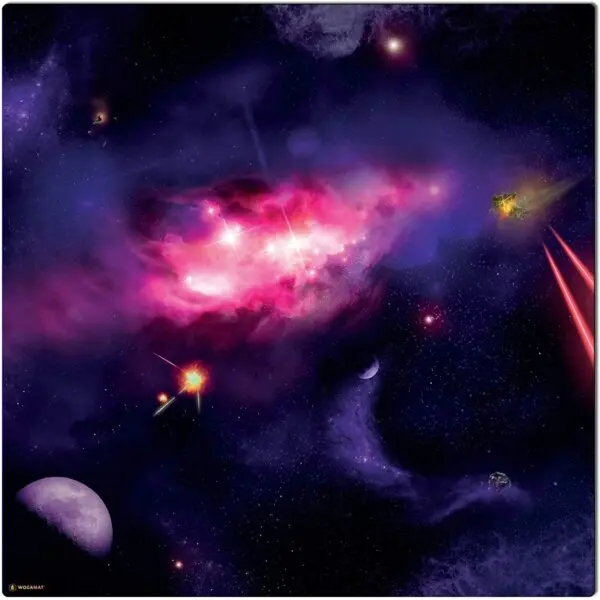 Tapis Espace - 90x90cm - Galaxie