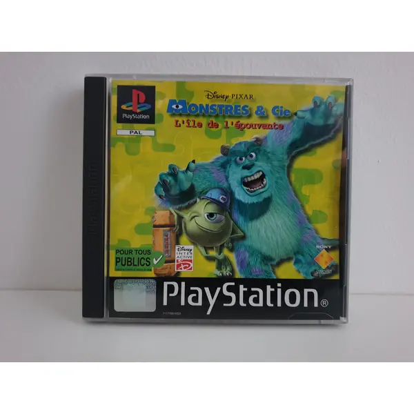 Monstres & Cie : L'Île de l'Epouvante PS1 - Occasion excellent état