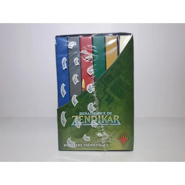Magic the Gathering - Boîte de 12 Boosters Thématiques - Renaissance de Zendikar en Français - Neuf sous blister