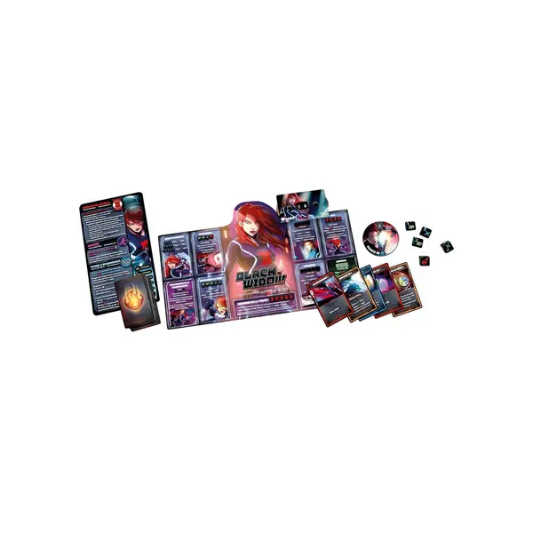 DICE THRONE MARVEL – Black Panther, Captain Marvel, Black Widow, Dr Strange