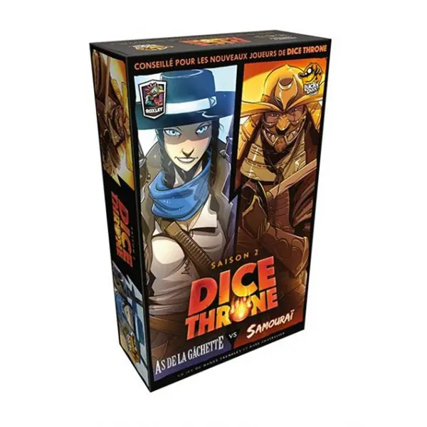 Dice Throne S2 - As de la gâchette vs Samouraï