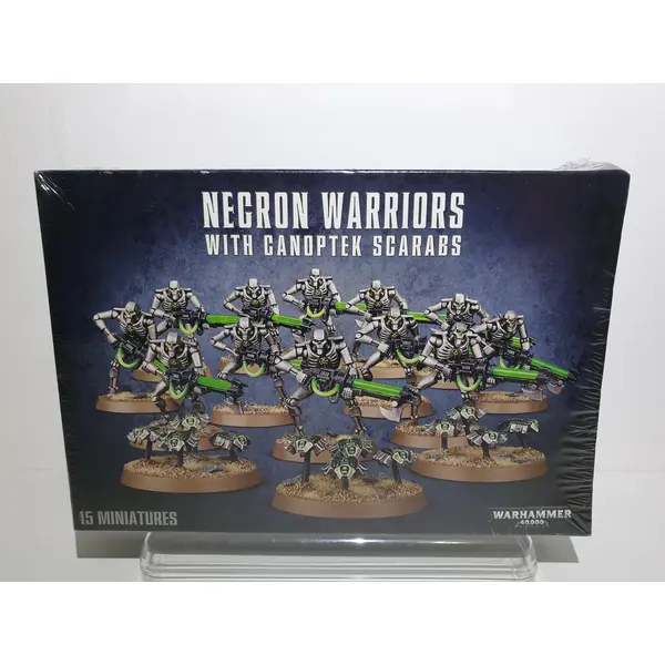 Warhammer 40,000 - Necrons - Necron Warriors with Canoptek Scarabs - Neuf sous blister
