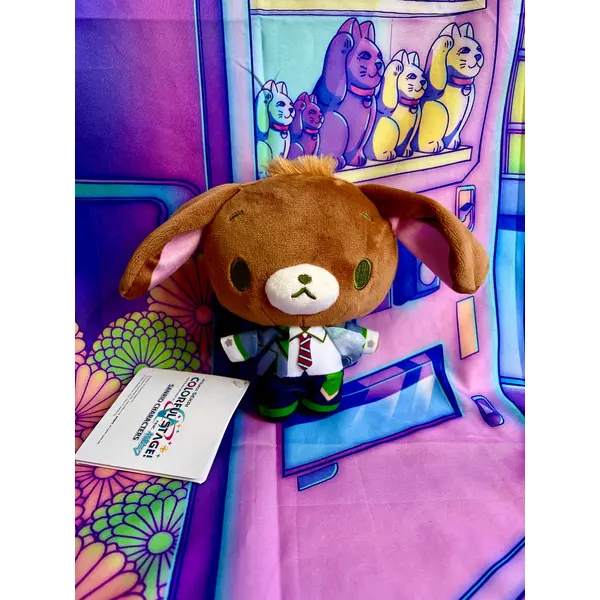 Porte-clés En Peluche - Project Sekai Colorful Stage ft. Hatsune Miku x Sanrio - Leo/Need - Sugarbunnies x Shiho (Brown) - Sega - 15cm