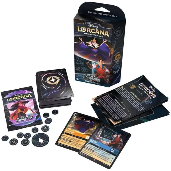 Disney Lorcana - Rise of the Floodborn - Starter Deck en Anglais - Neuf