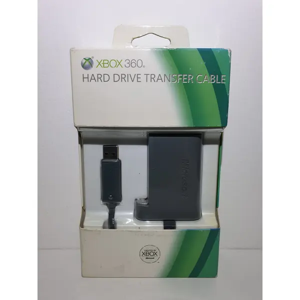 CABLE OFFICIEL DE TRANSFERT DE DISQUE DUR - POUR XBOX 360 - NEUF SOUS BLISTER