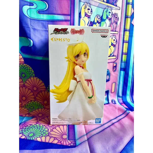 Figurine - Monogatari Series - Oshino Shinobu - Clear Material - Bandai - 20cm - Neuve