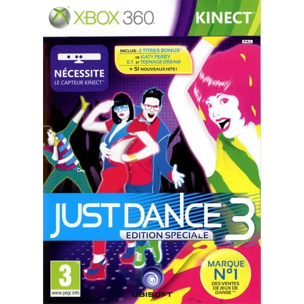 Just Dance 3 - Xbox 360 - Neuf sous blister