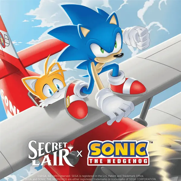 Magic the Gathering - Secret Lair x Sonic The Hedgehog - Friends & Foes - Neuf scellé