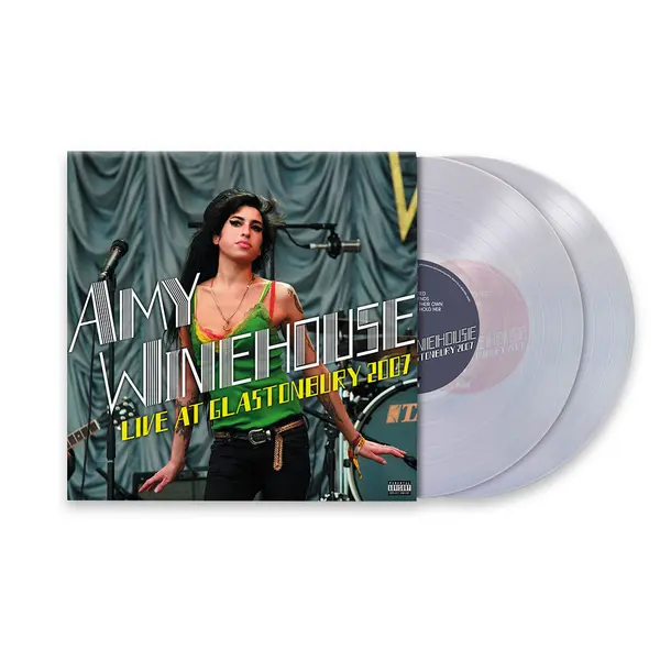 Amy Winehouse – Live at Glastonbury 2007 - Double Vinyle Transparent