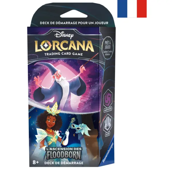 Disney Lorcana - L'Ascension des Floodborn - Deck de Démarrage en Français - Neuf
