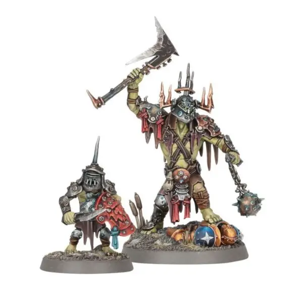 AOS – Orruk Warclan / Kruelboyz – Bosskitu' avec Grot Surineur (AOS Dominion)