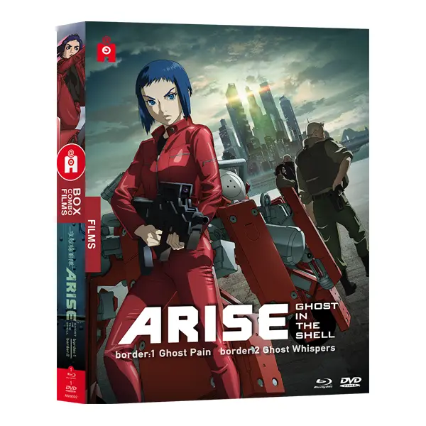 Ghost in the Shell : ARISE - films 1 & 2 - combo Bluray/DVD