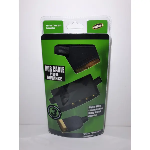 RGB CABLE PRO ADVANCE - POUR XBOX - NEUF SOUS BLISTER