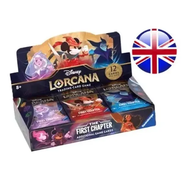 Disney Lorcana - The First Chapter - Reprint Display de 24 Boosters en Anglais - Neuf