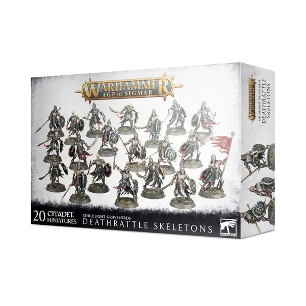 Warhammer Age of Sigmar - Soulblight Gravelords - Deathrattle Skeletons - Neuf
