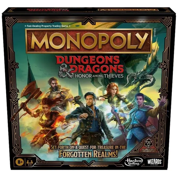 Boîte abîmée - Monopoly - Donjons & Dragons L'honneur des Voleurs