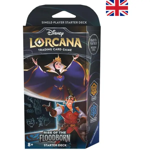 Disney Lorcana - Rise of the Floodborn - Starter Deck en Anglais - Neuf