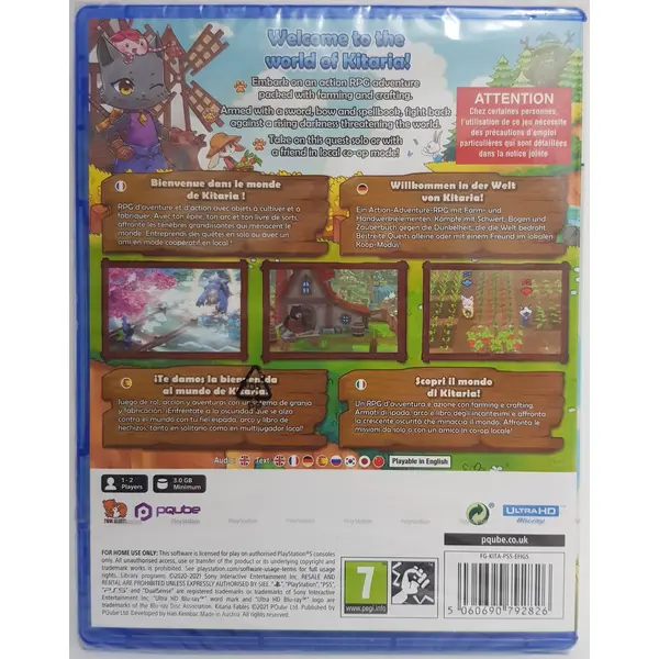 Kitaria Fables PS5 - Neuf sous blister