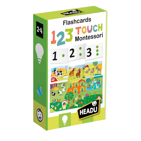 Flashcards Tactile Numbers Montessori