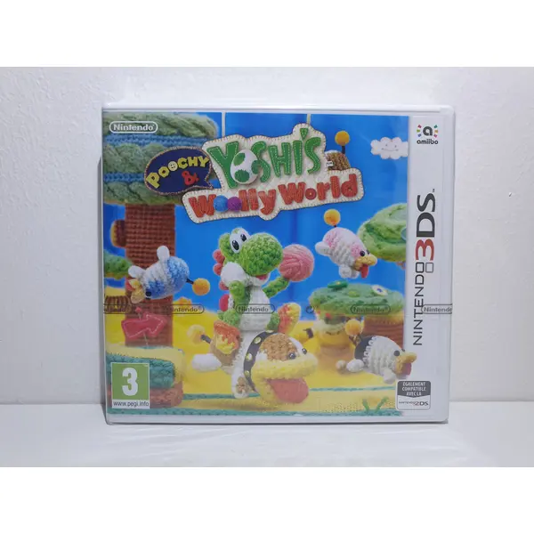 Poochy & Yoshi's Woolly World 3DS - Neuf sous blister