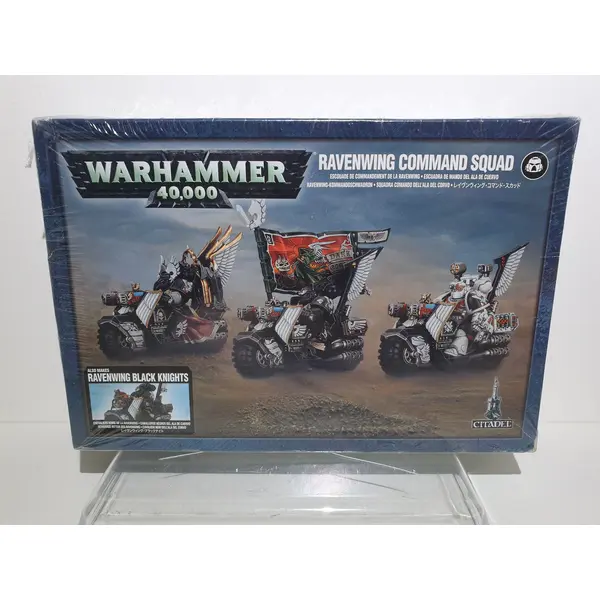 Warhammer 40,000 - Ravenwing - Command Squad - Black Knights - Neuf sous blister