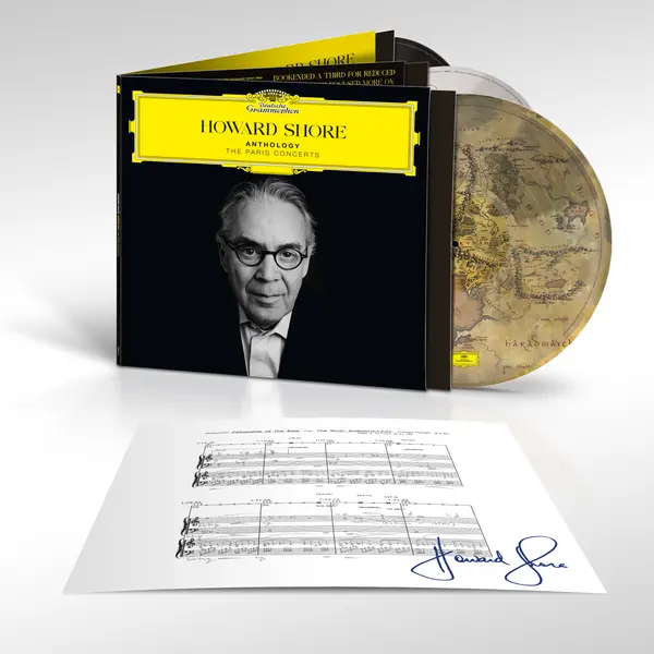 Howard Shore: Anthology – The Paris Concerts - carte dédicacée