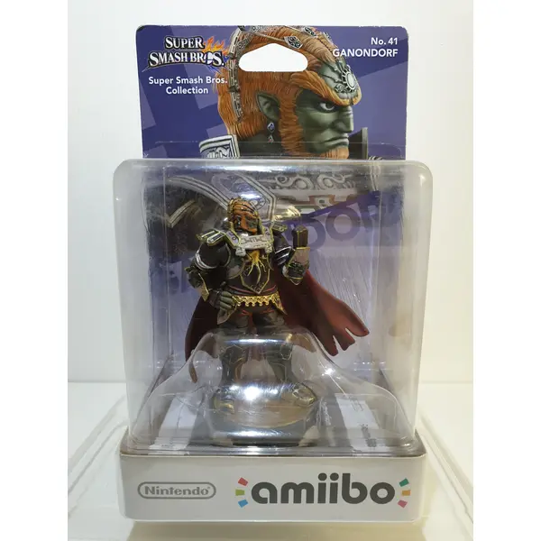 Amiibo "Super Smash Bros" - N°41 Ganondorf - Pour Wii U et New 3DS - Neuf sous blister