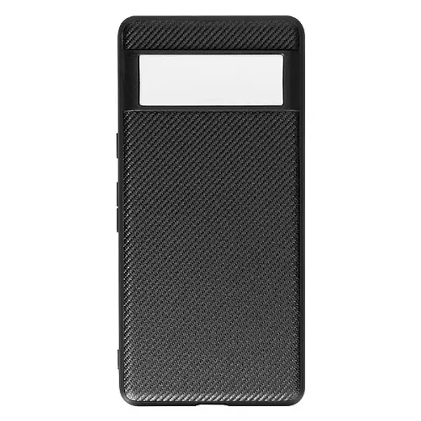 Avizar Coque Google Pixel 7 - Fibre de Carbone Noir