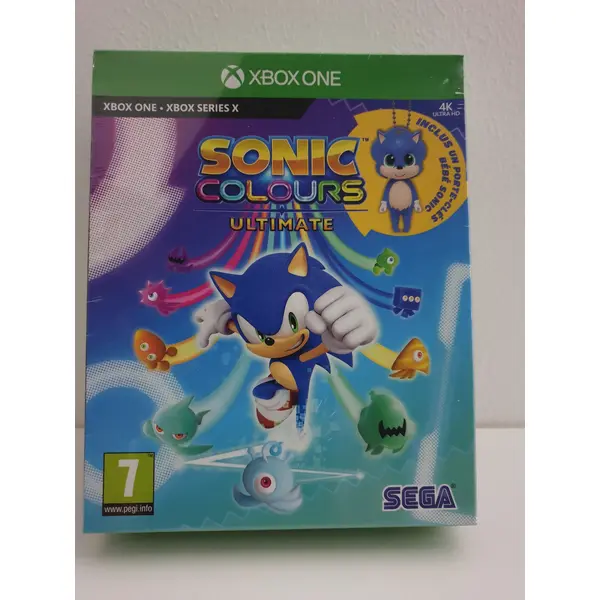 Sonic Colours : Ultimate (inclus un porte-clés Bébé Sonic) Xbox One / Xbox Series X - Neuf sous blister