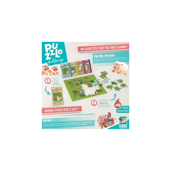 LOKI - Puzzle Challenge - Pompiers à la rescousse