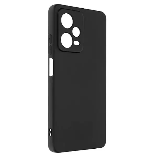 Avizar Xiaomi Redmi Note 12 Pro - Coque Silicone - Noir