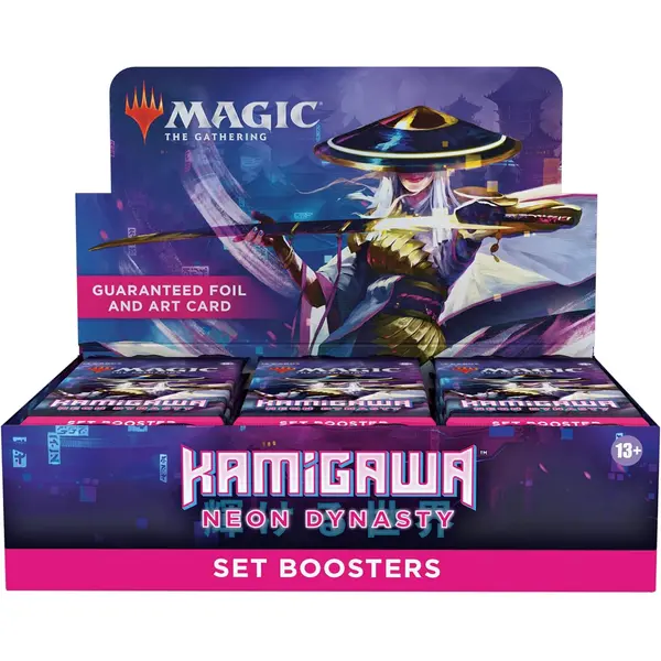 Magic the Gathering - Boite de 30 Boosters d'Extension - Kamigawa La Dynastie Néon en Anglais - Neuve scellée
