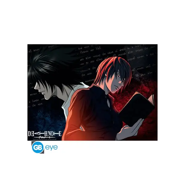 Death Note - Set 2 Posters L vs Light & Misa (52x38cm)