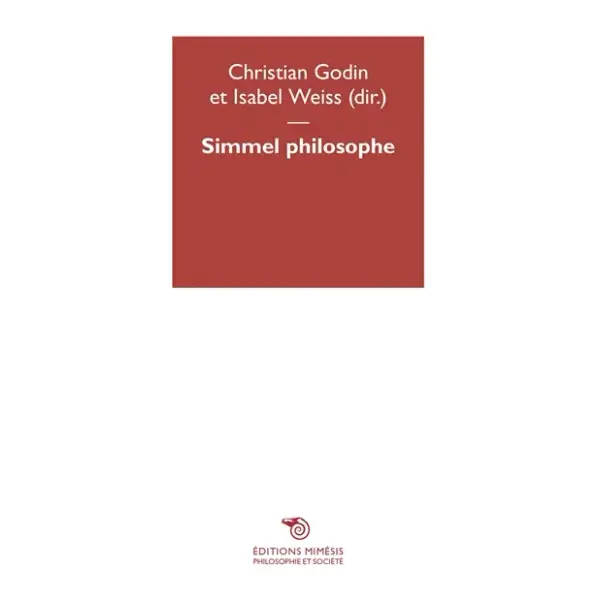 Simmel philosophe