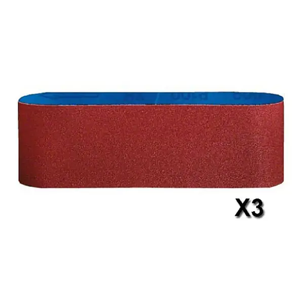 Bosch Bandes abrasives grain 80 bois - 75 x 457 mm