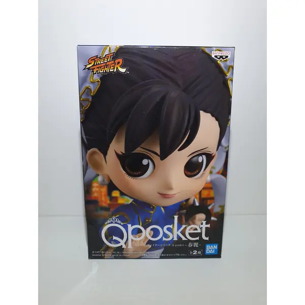 Q POSKET - STREET FIGHTER - CHUN-LI VER.A (TENUE BLEUE) - NEUF