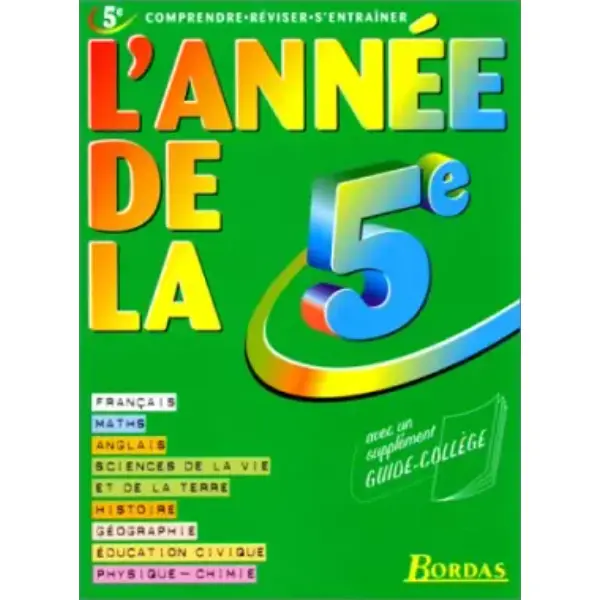 L'AD LA 5E (ancienne édition)