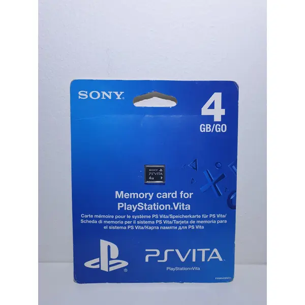 CARTE MEMOIRE OFFICIELLE SONY 4GB - POUR PS VITA - NEUF SOUS BLISTER